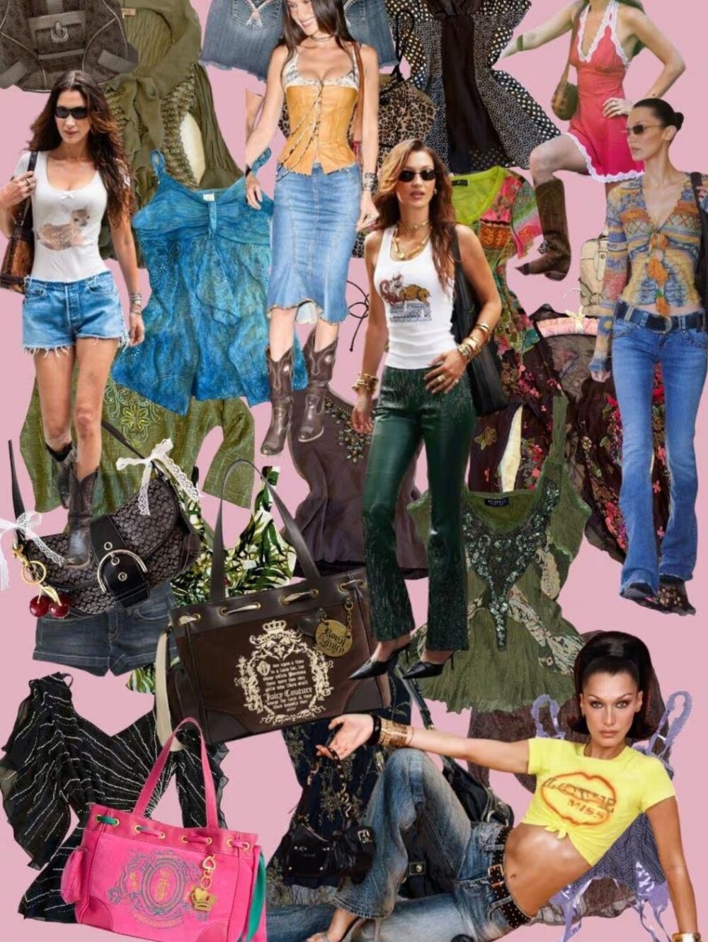 Vintage and Y2K Clothes And accesory Bundle